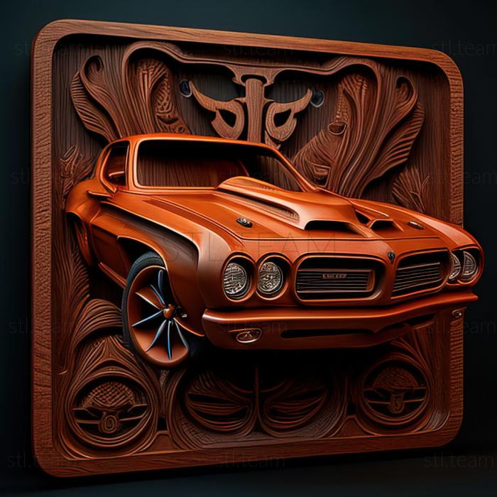 3D модель Pontiac GTO (STL)